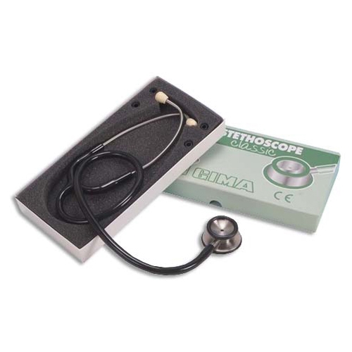 Classic paediatric double head stethoscope - Y-tube black