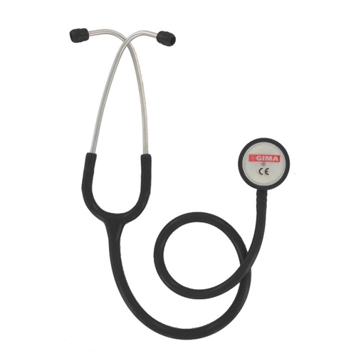 Classic double head stethoscope for adults - Y-tube black