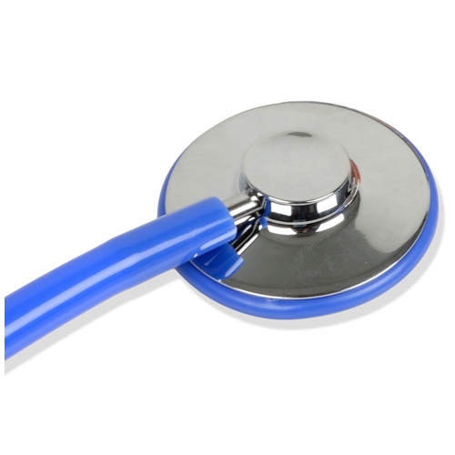Wan single head stethoscope for adults - Y-tube blue